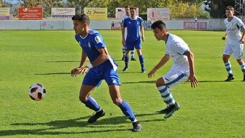 Arcos CF vs Xerez CD. 11-11-2018./ Alejandro Jim&eacute;nez