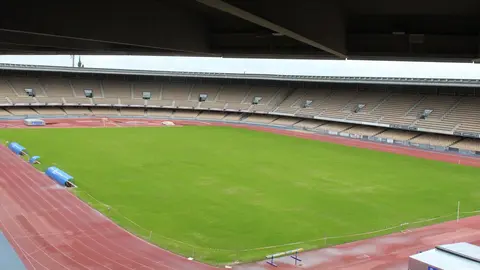 Chap&iacute;n durante la resiembra | Foto: xerezdeportivofc.com