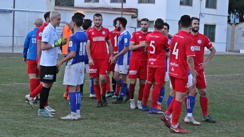 Xerez CD vs Xerez Deportivo FC,/ 1-12-2018./ Alejandro Jim&eacute;nez