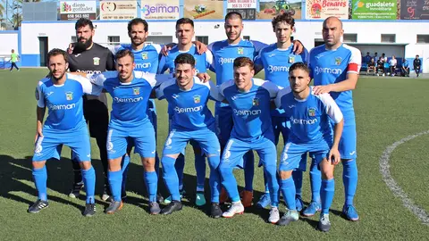 CD Guadalcac&iacute;n vs Xerez CD./ 6-12-2018./ Alejandro Jim&eacute;nez