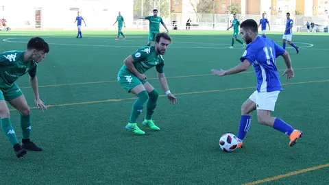 Xerez CD vs Algeciras CF./ 9-12-2018./ Alejandro Jim&eacute;nez
