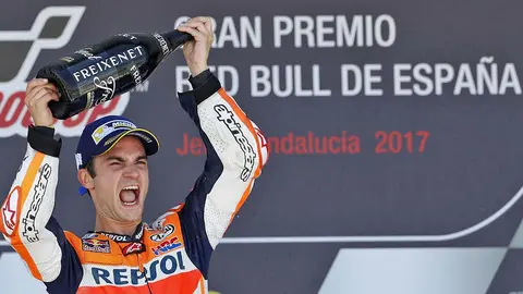 Dani Pedrosa en Jerez 2018