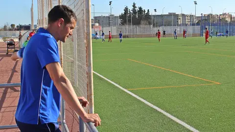 Xerez CD vs CD Utrera./ 10-3-2019.! Alejandro Jim&eacute;nez