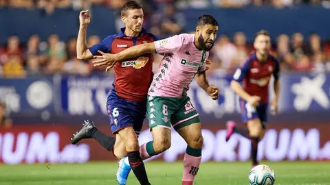 Nabil Fekir en una acci&oacute;n del partido. Foto: Real Betis