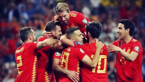 PARTIDO DE CLASICICACION PARA LA EUROCOPA 2020