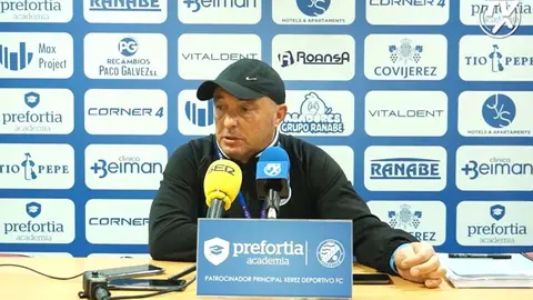 Josu Uribe en rueda de prensa 