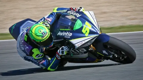 Enric Granada, piloto de MotoE