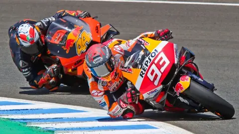 Mar M&aacute;rquez y Pol Espargar&oacute; en Jerez