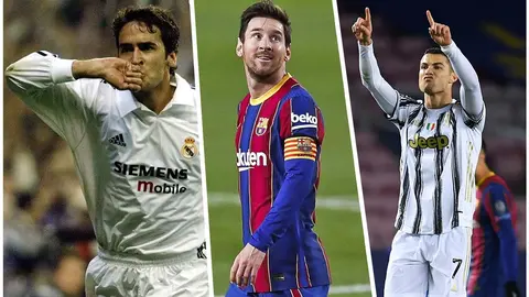 M&aacute;ximos goleadores en la historia de la Champions League