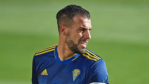 &Aacute;lvaro Negredo, delantero del C&aacute;diz CF