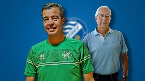 Jos&eacute; P&eacute;rez Herrera y Rafael Coca - Xerez Deportivo FC
