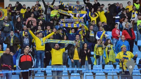 La afici&oacute;n del C&aacute;diz CF