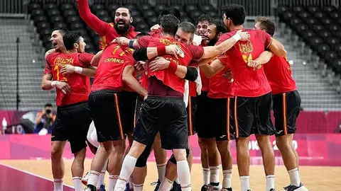 La selecci&oacute;n espa&ntilde;ola de balonmano masculino ha obtenido la medalla de bronce