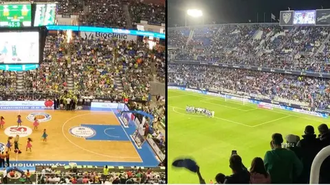 Reducci&oacute;n de aforo Estadio La Rosaleda y Mart&iacute;n Carpena (M&aacute;laga)
