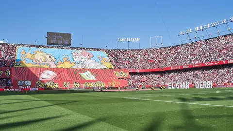 Ram&oacute;n S&aacute;nchez-Pizju&aacute;n durante El Gran Derbi | Salvador L&oacute;pez para El MIRA