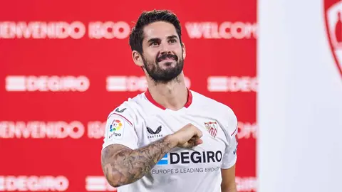 Isco durante su presentaci&oacute;n con el Sevilla FC | Salvador L&oacute;pez para El MIRA