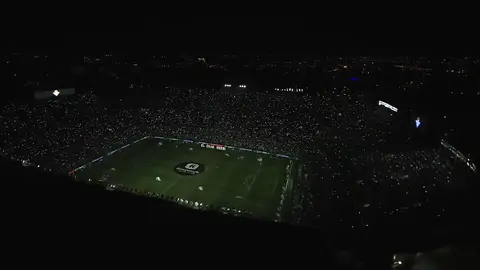 Esta fue la espectacular previa del Real Betis y el Sevilla FC vivida en el Benito Villamar&iacute;n