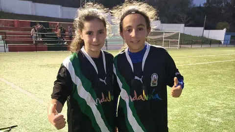 Triana (izquierda) y Vanesa (derecha)