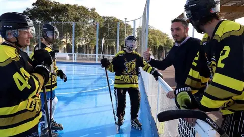 Pista de Hockey de la Zona Multideportiva de Chap&iacute;n