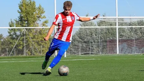 Hugo Lozano, jugador del Atl&eacute;tico de Madrid