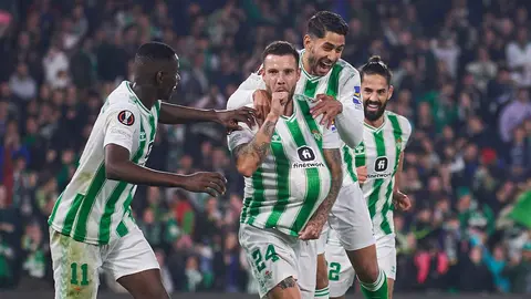 Gol de Aitor Ruibal en el Real Betis - Aris Limassol | Salvador L&oacute;pez Medina para El MIRA