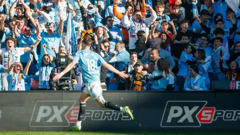 Jorgen Strand Larsen celebra su gol en el Celta de Vigo - Granada CF | LaLiga