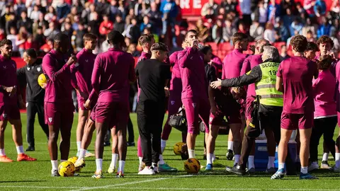 Entrenamiento del Sevilla FC en el Ram&oacute;n S&aacute;nchez-Pizju&aacute;n | Salvador L&oacute;pez Medina para El MIRA