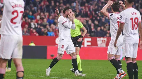 Sergio Ramos en el Sevilla FC - Athletic Club | Salvador L&oacute;pez Medina para El MIRA