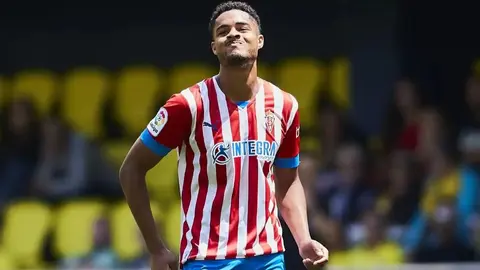 Jonathan Varane, jugador del Real Sporting de Gij&oacute;n y objetivo del C&aacute;diz CF