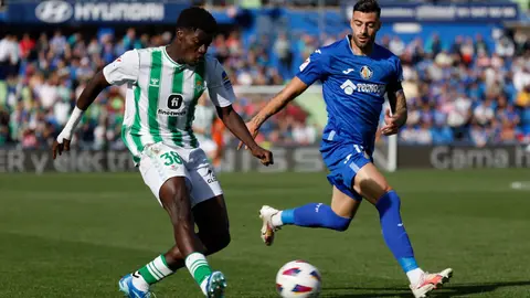 Imagen del Getafe CF - Real Betis de la primera vuelta en LaLiga