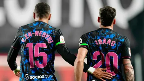 En-Nesyri e Isaac Romero en el Rayo Vallecano - Sevilla FC | SFC