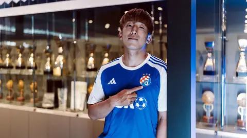 Takuro Kaneko, jugador del Dinamo Zagreb que podr&iacute;a echar al Real Betis de Europa