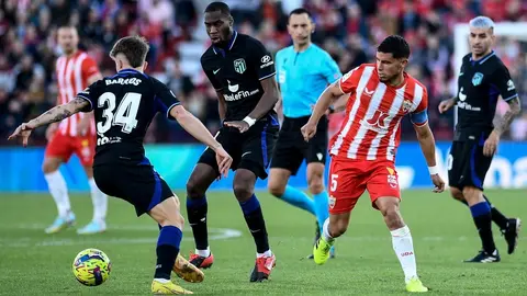 Imagen del partido entre la UD Almer&iacute;a y el Atl&eacute;tico de Madrid en la pasada campa&ntilde;a