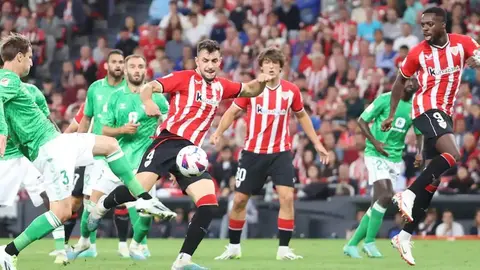 Imagen del Athletic Club de Bilbao - Real Betis de la primera vuelta