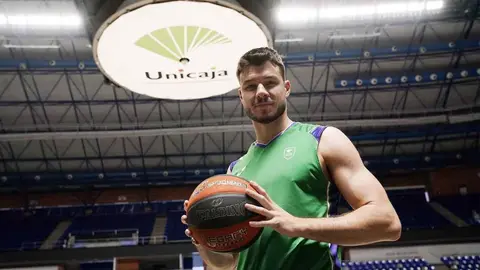 Jonathan Barreiro, jugador del Unicaja de M&aacute;laga