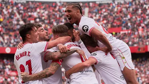 Gol de Sergio Ramos en el Sevilla FC - Real Sociedad | Salvador L&oacute;pez Medina para El MIRA