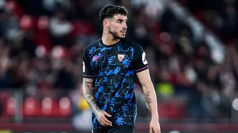 Isaac Romero en el UD Almer&iacute;a - Sevilla FC | Foto: SFC