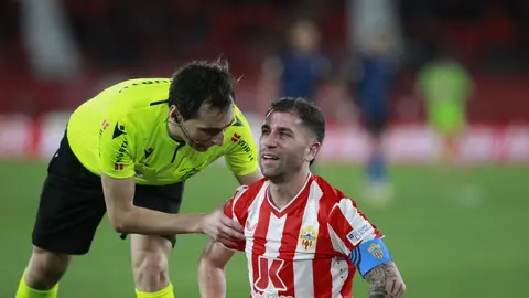Adri&aacute;n Embarba en el UD Almer&iacute;a - Sevilla FC