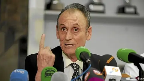 Manuel Ruiz de Lopera, ex presidente del Real Betis
