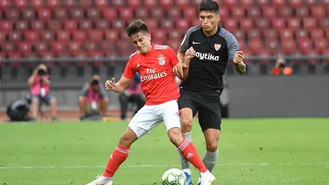 Joaqu&iacute;n Correa durante un partido del Sevilla FC