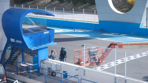 Trabajos en el Circuito de Jerez-&Aacute;ngel Nieto | Cristo Garc&iacute;a