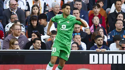 Gol de Ayoze P&eacute;rez en el Valencia CF - Real Betis | Foto: LaLiga