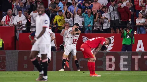 Gol de Isaac Romero en el Sevilla FC - Mallorca | Salvador L&oacute;pez Medina para El MIRA