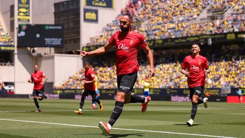 Gol de Vedat Muriqi en el C&aacute;diz CF - RCD Mallorca