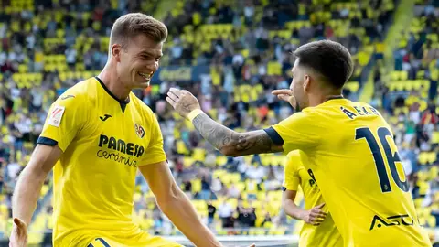 Gol de Sorloth en el Villarreal - Sevilla FC | Foto: Villarreal CF