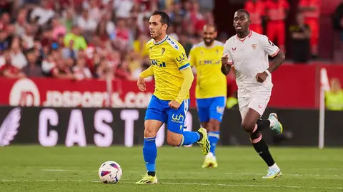 Juanmi en el Sevilla FC - C&aacute;diz CF | Salvador L&oacute;pez Medina para El MIRA