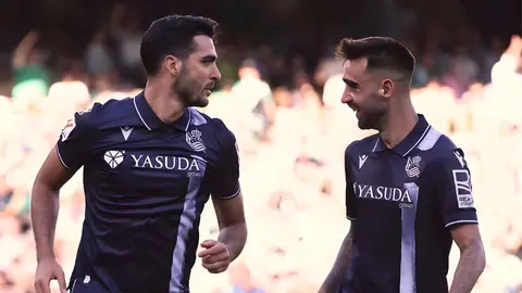 Gol de Mikel Merino en el Real Betis - Real Sociedad | Foto: Real Sociedad