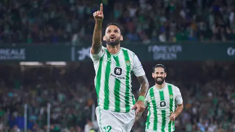 Willian Jos&eacute; celebra un gol con el Real Betis | Salvador L&oacute;pez Medina para El MIRA