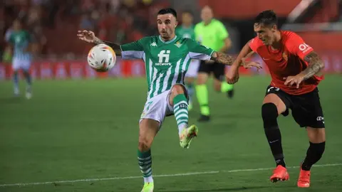 Rober Gonz&aacute;lez y Antonio Ra&iacute;llo en un RCD Mallorca - Real Betis