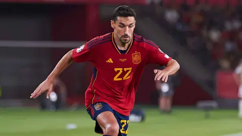 Jes&uacute;s Navas en el Espa&ntilde;a - Escocia | Salvador L&oacute;pez Medina para El MIRA